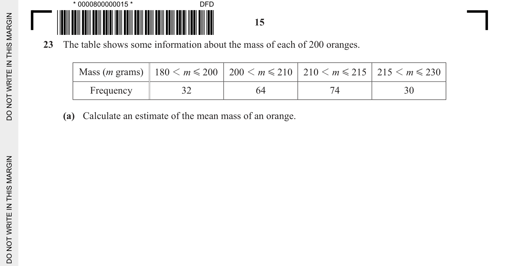 Cambridge CIE 0580 October/November 2025 Q23