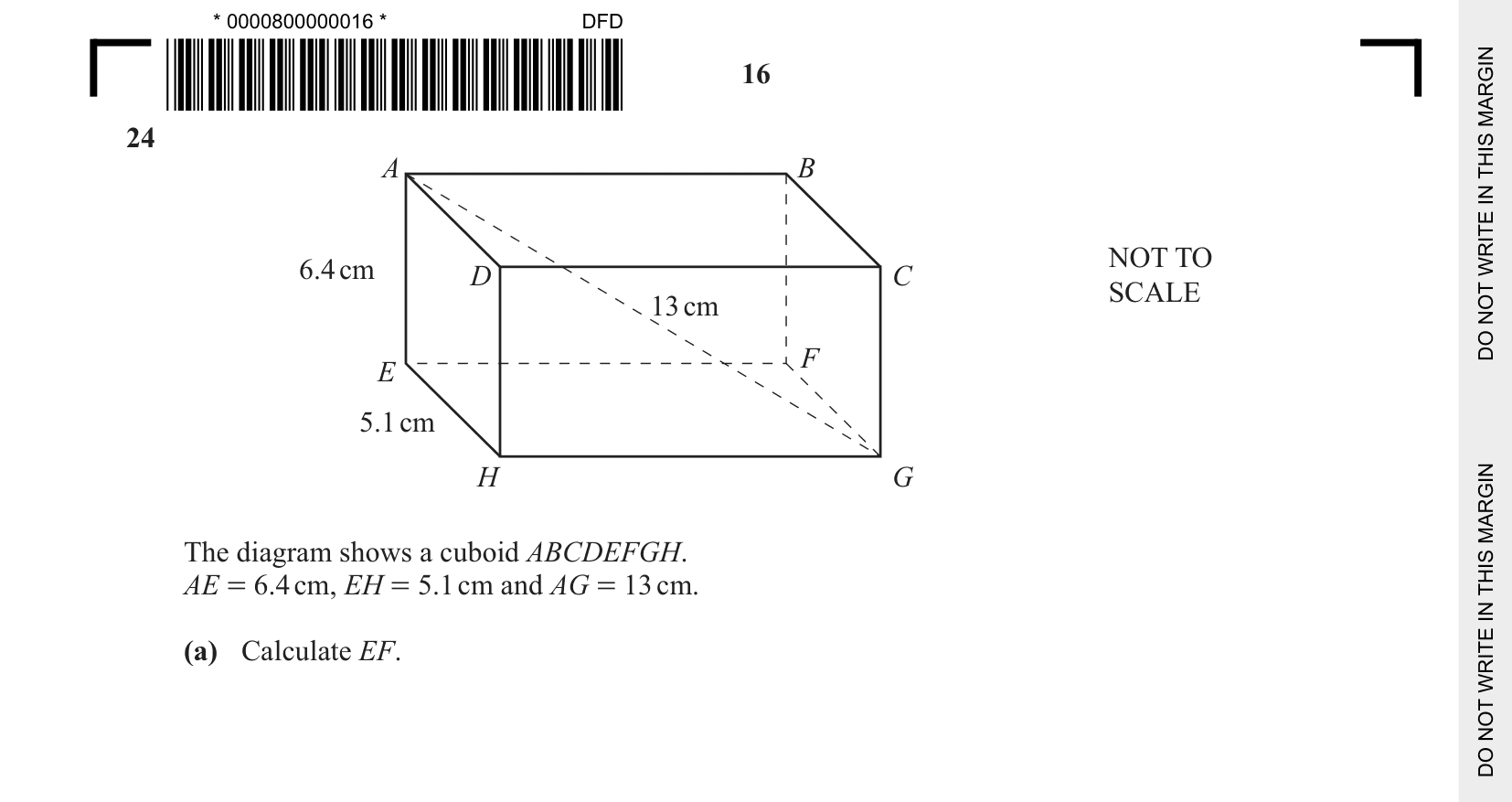 Cambridge CIE 0580 October/November 2025 Q24