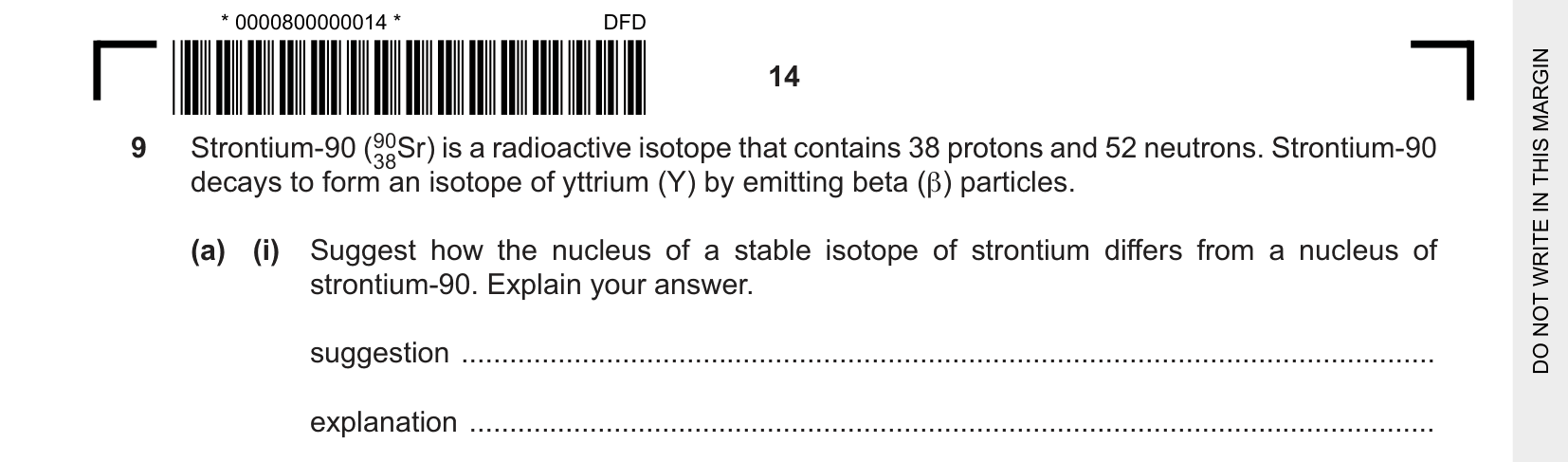 Cambridge CIE 0625 May/June 2025 Q9